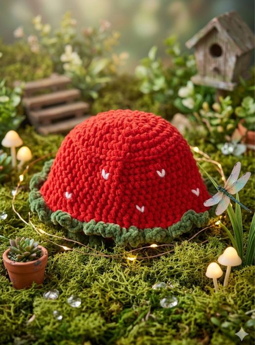 Шапка Ягода, подарък за бабета и възрастни