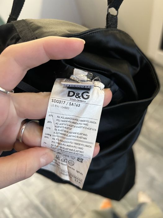 Платье D&G черное