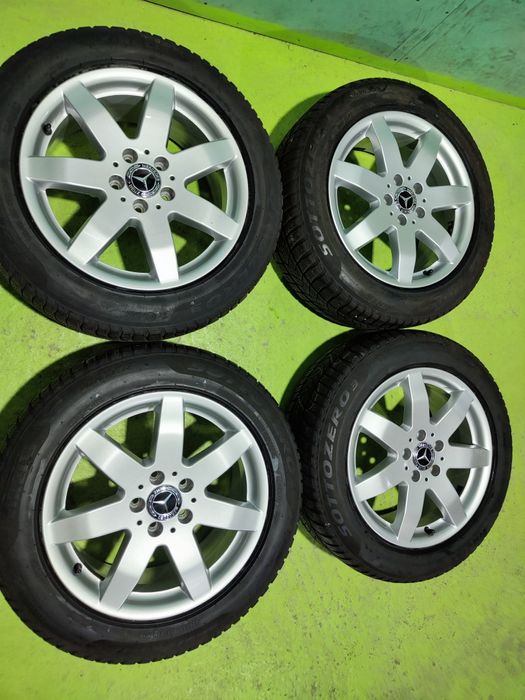 17 5x112 Mercedes Vito лети джанти 5х112 вито 225/55/17