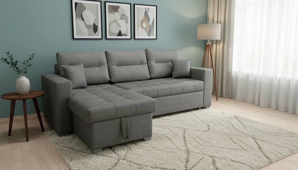 Компактный угловой диван