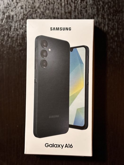 Samsung Galaxy A16, Dual SIM, 128GB, 4GB RAM, 4G, Black