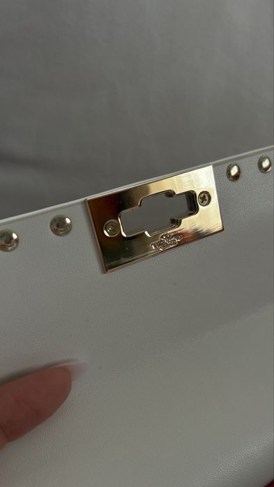 Geanta Valentino Small Nappa Rockstud Spike piele naturala