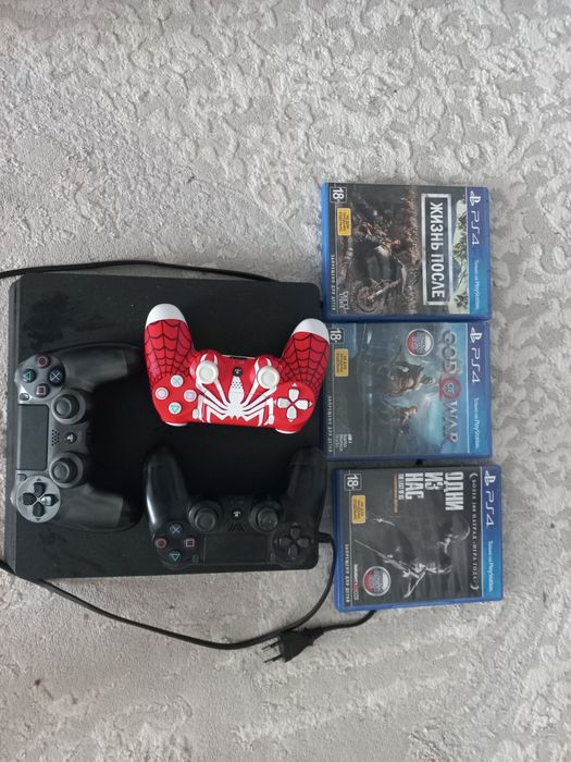 Ps4 slim 870гб керемет состаяние