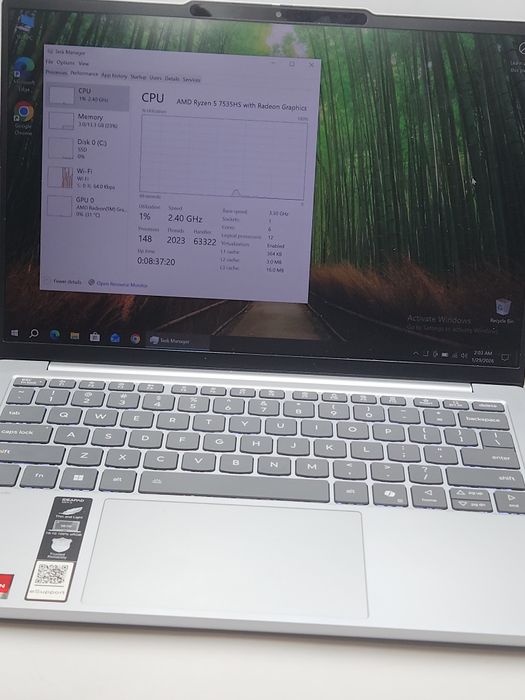 Hope Amanet P11-Lenovo Idepad slim 5/13arp10/Ryzen5/Ram16gb/Ssd 1Tb