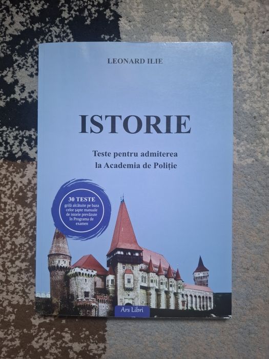Vand carti pregatire Academia de Politie