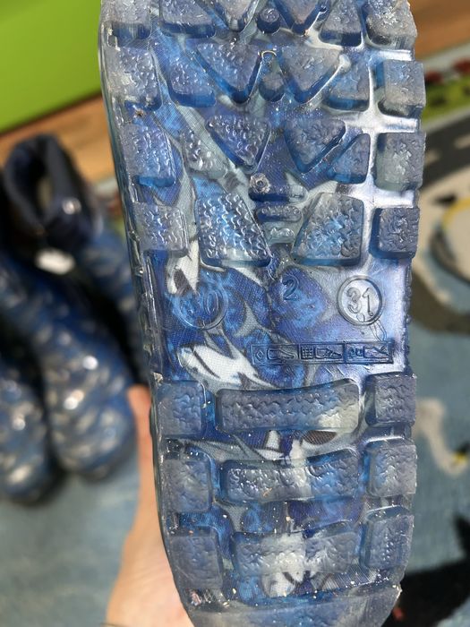 Зимни гумени ботуши 30-31 и 34-35