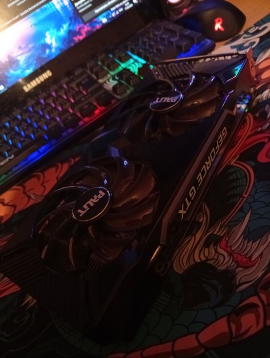 Gtx 1660 super 6gb+gt710 2gb