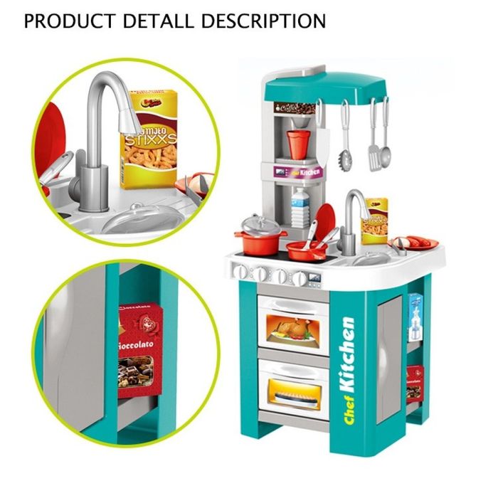 Детска кухня, Звук, Светлини, 49 аксесоара