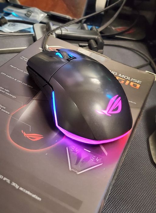 Проводная мышка ASUS ROG PUGIO