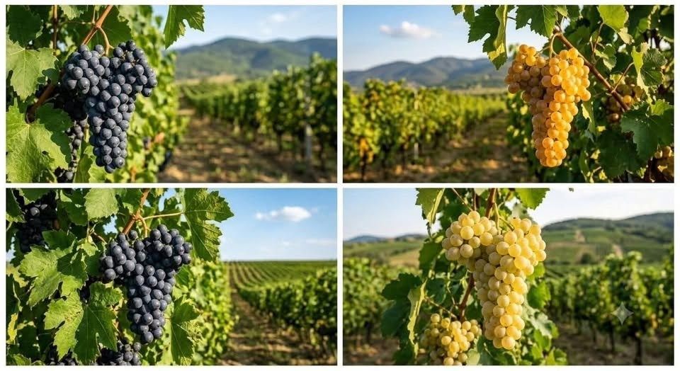 Vand struguri pentru vin