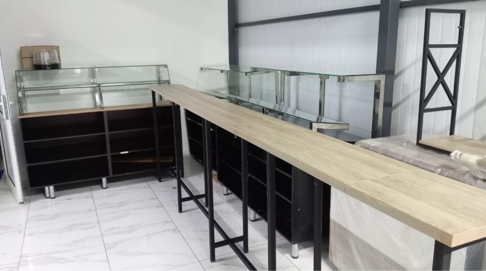 Витрины, барный столык