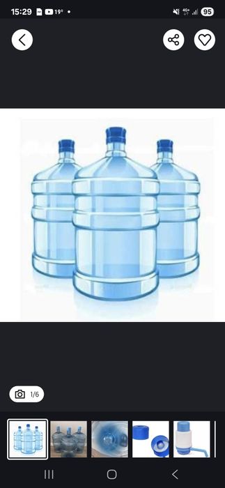 Тара, бутылки 19 л, 2шт