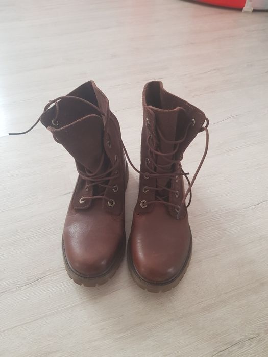 Ghete dama Timberland din piele Marimea 37.