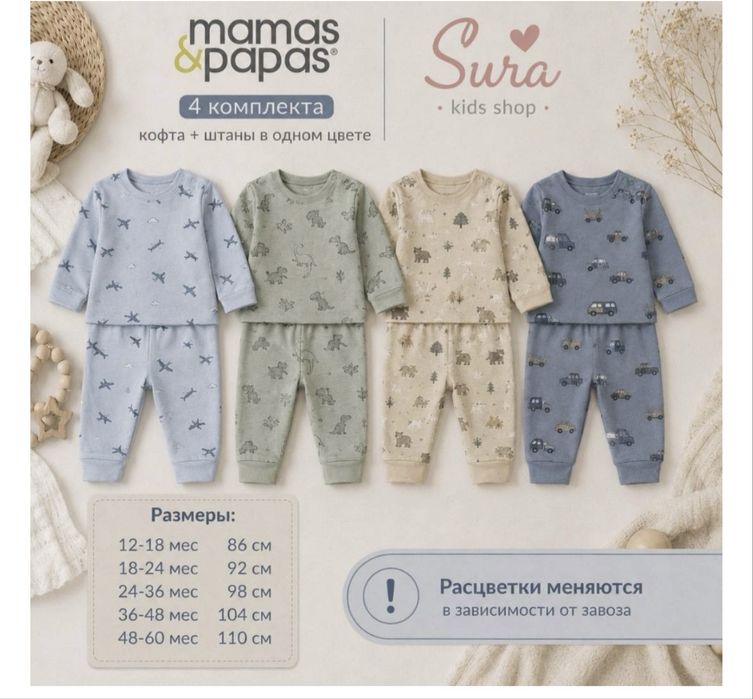 Комплект Mamas and papas