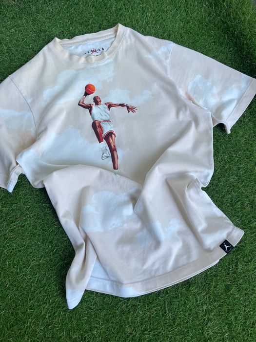 Мъжка овърсаиз блузка : Jordan Statement 85 Printed Crew Tee XS