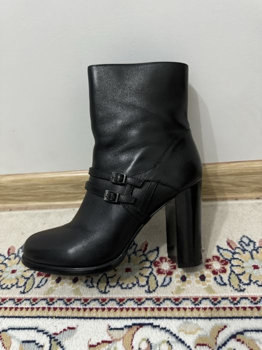 Сапоги кожанные