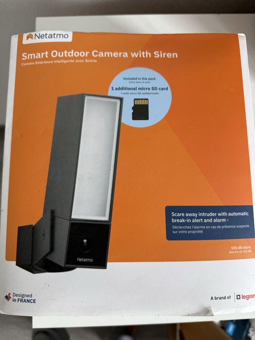 Camera supraveghere Netatmo