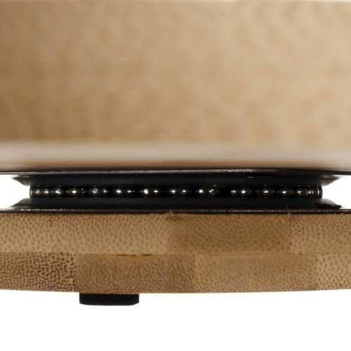 Въртяща се бамбукова дъска за сирена и мезета