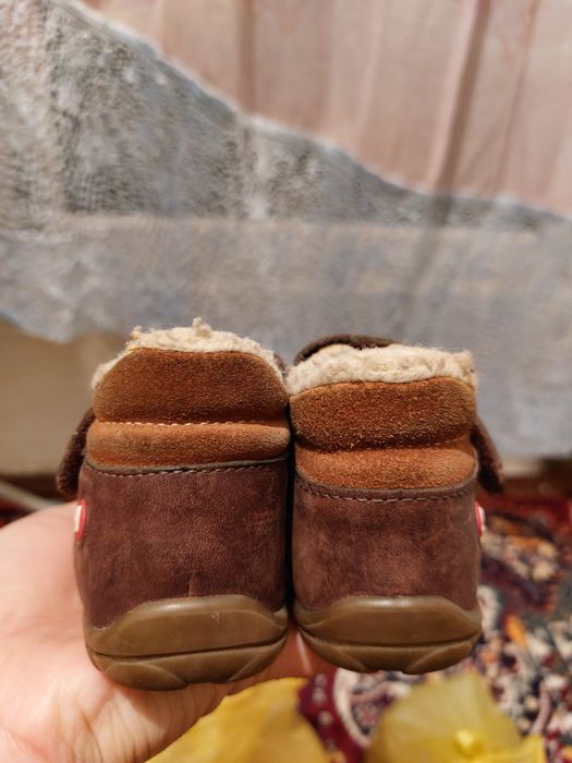 Детские теплые ботинки