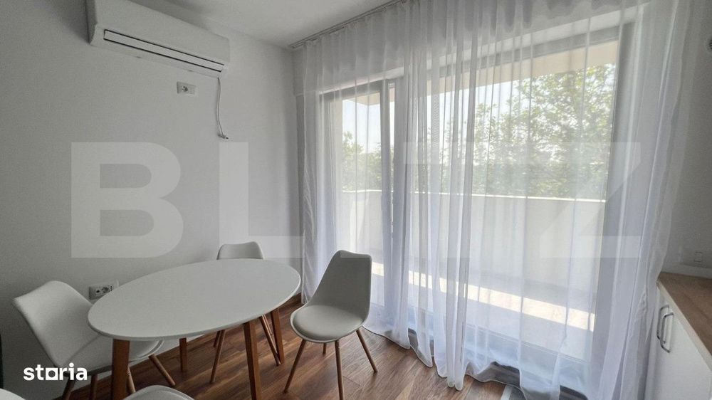 Garsoniera spatioasa, cu terasa de 10,7mp zona Pedagogic