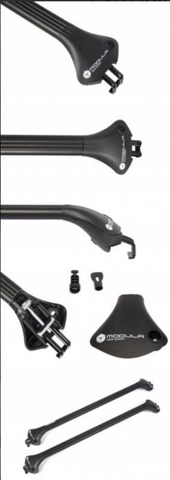 Напречни греди MODULA OVAL BAR за интегрирани покривни релси. Багажник