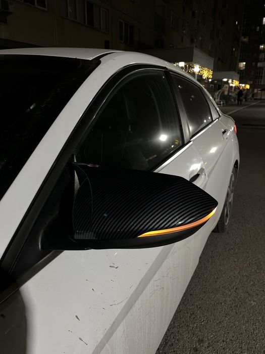 Накладки на зеркала Hyundai Elantra cn7