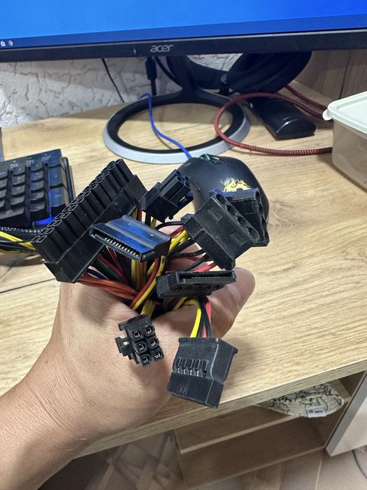Материнская плата socket 1155 core i5 3470 + блок питание 2 шт.