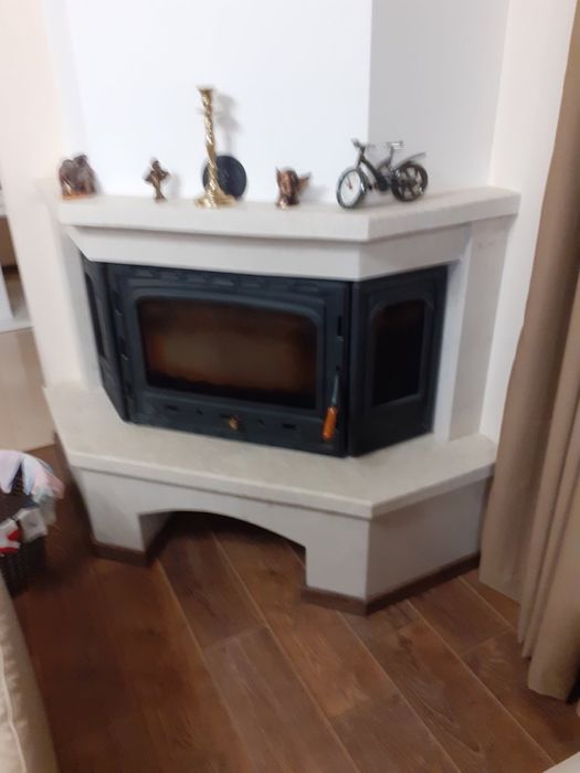 Подпрозоречни первази и шапки от врачански  варовик , облицовка камини