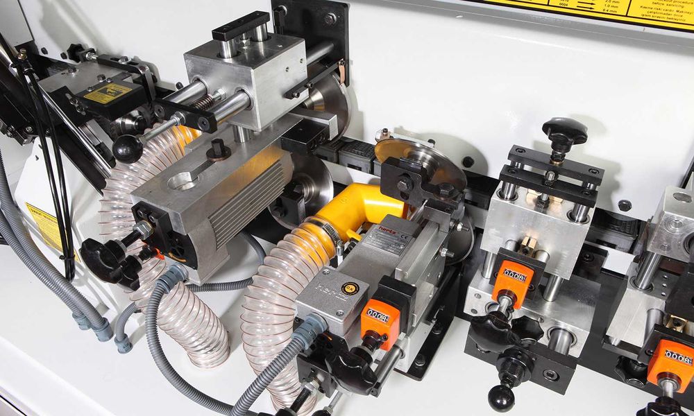 Masina Aplicat Cant Profesionala cu PREFREZARE si EXHASUTOR Integrat