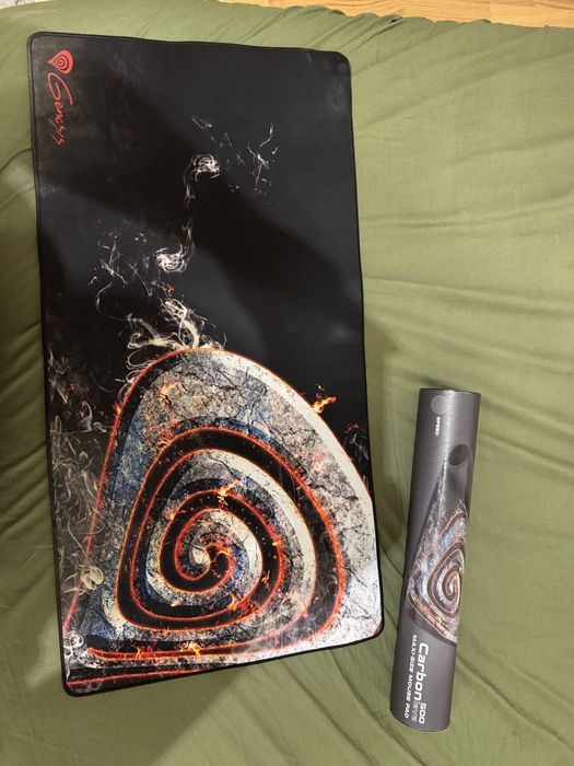 Mousepad genesis carbon-lava,maxi-size(900x450x0.3)
