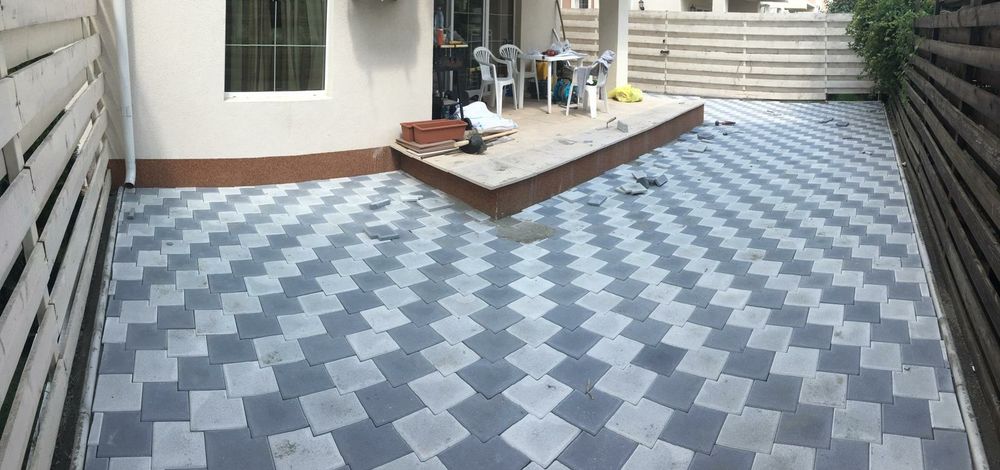 Dale de beton Pavaje Pavele - model Pastella Duos