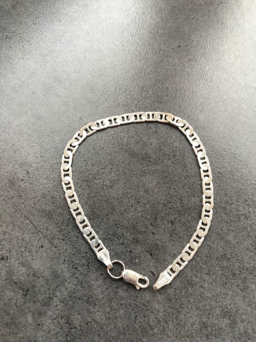 Сребърна гривна- 7гр, проба 925, 21см