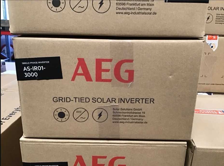 AEG AS-IR01-3000 Invertor 3kW ongrid nou garantie