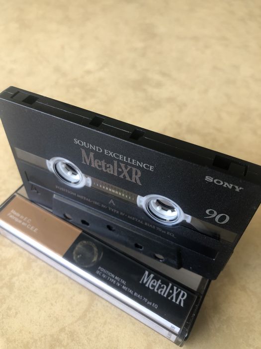 Sony metal XR аудиокасети
