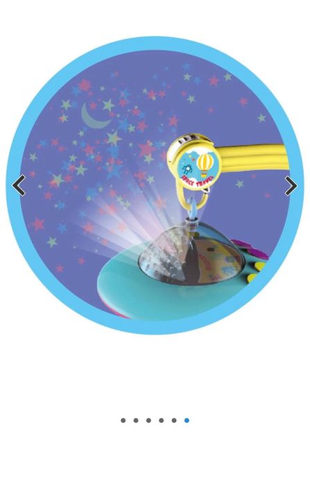 Vand carusel cu proiectie de lumini si sunete cu avioane Minibo