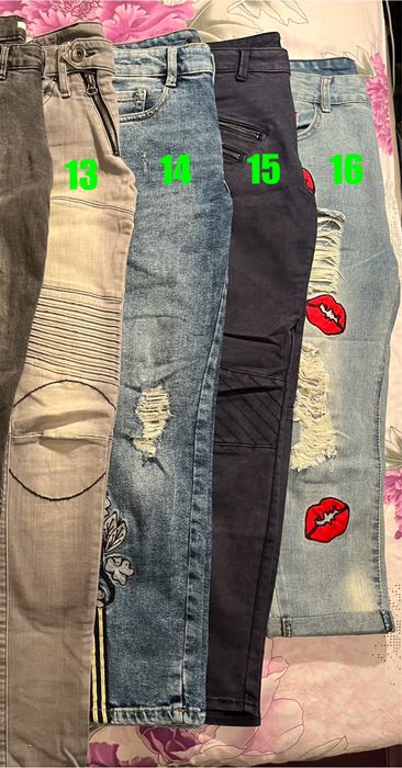 Лот дънки SQUARED2, Reserved, Pause, H&M и ZARA