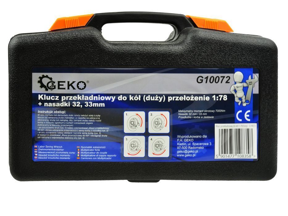 Multiplicator forta 1:78