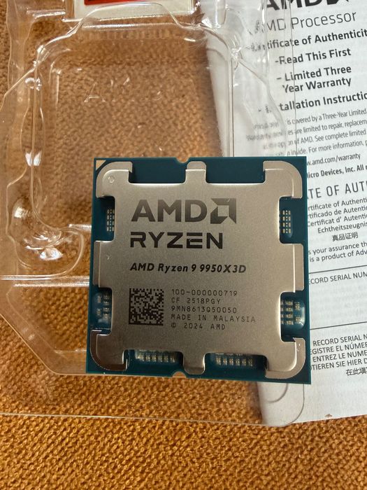AMD Ryzen 9 9950X3D