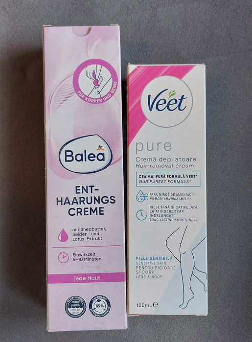 Депилиращи кремове за тяло и крака