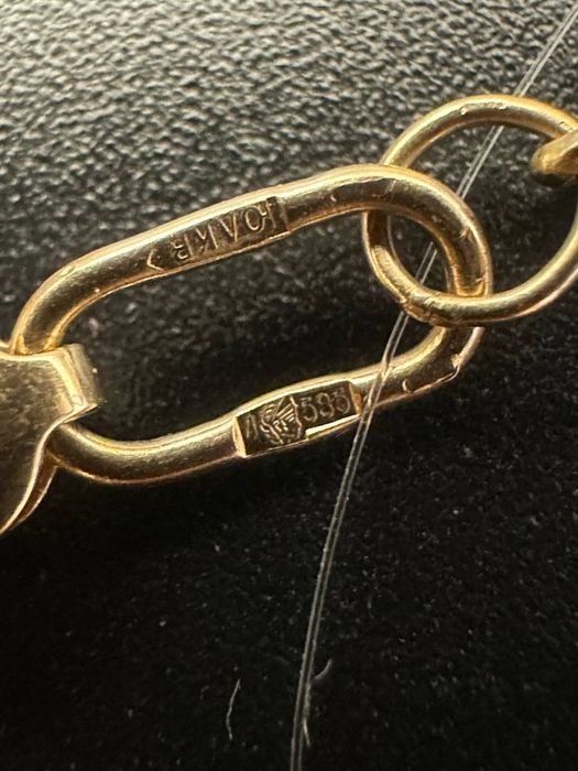 Золото 585  Цепь Масса: 2,2