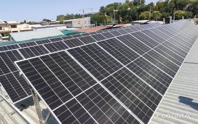 Установка Солнечный панель