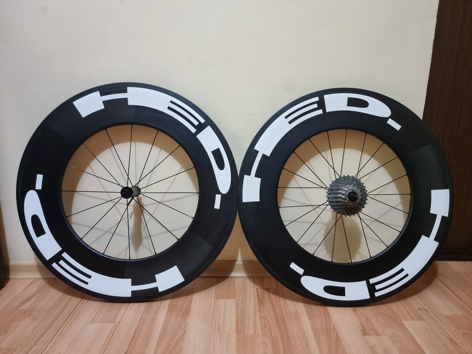 Roți cursieră carbon 120 mm clincher rim