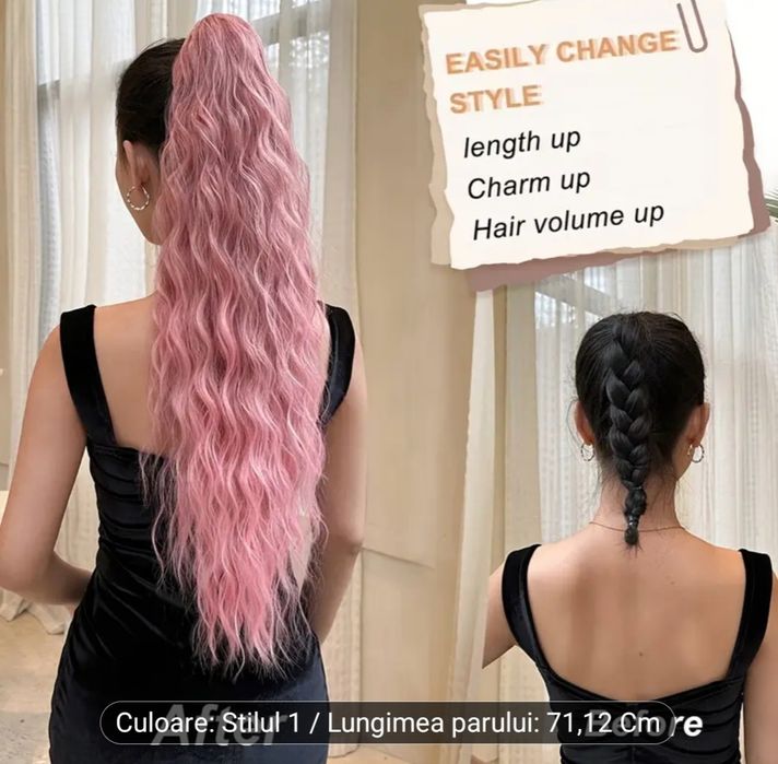 Coada par roz cu cleste