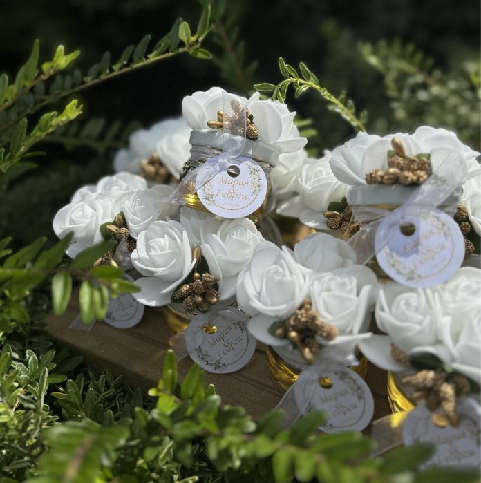 Подаръци за гости - сватба, кръщене, погача, рожден ден, юбилей, бал