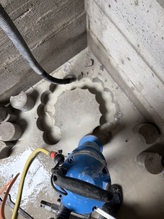 Carotare/Gaura hota, centrala, ac,ventilatie