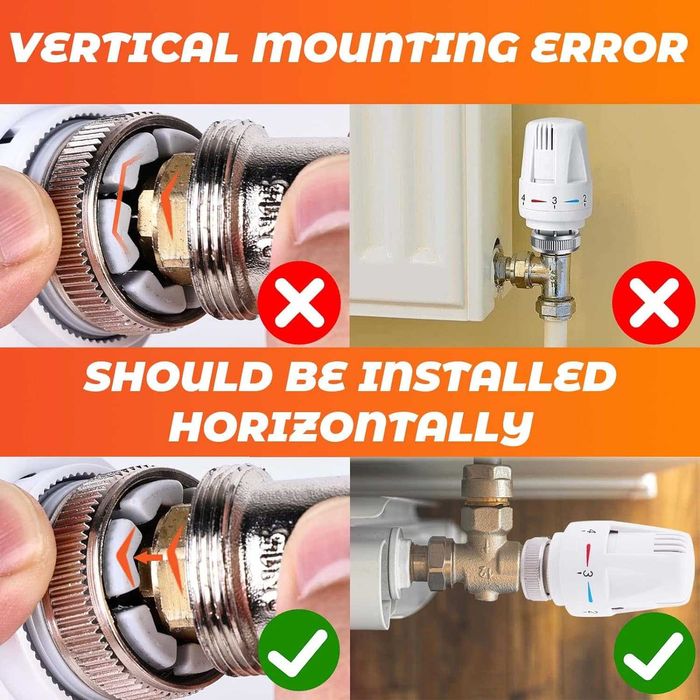 Cap(robinet) termostat calorifer, Set 3buc, M30x1,5 REDUS de la 155RON