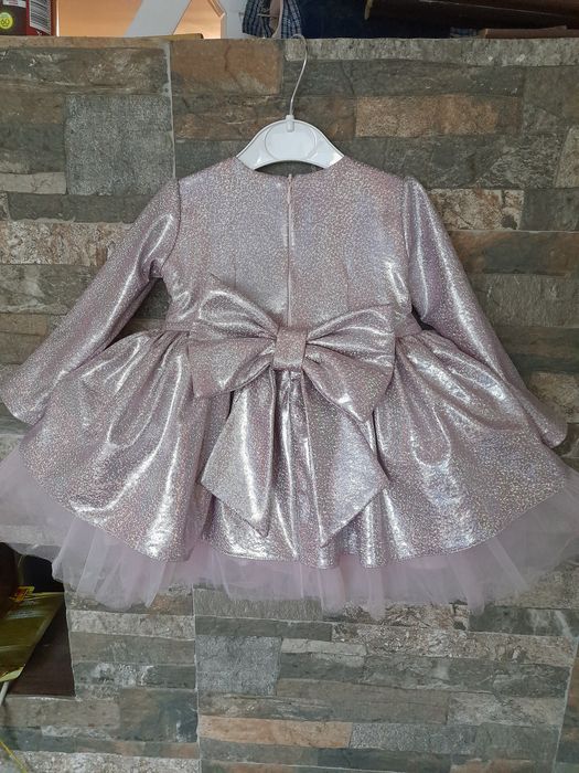 Детска официална рокля- 86 см