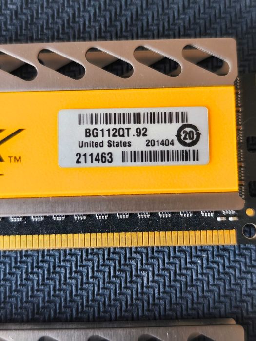 Ram Crucial Ballistix-tactical-DDR3-2X4GB