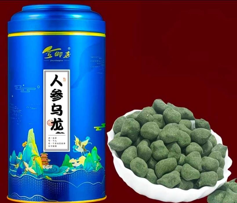 Китайский зелёный чай Улун с Женьшеном