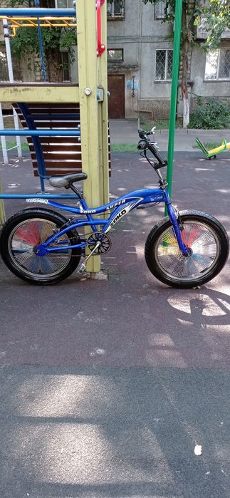 Велосипед фэтбайк ZOKO рюкзак.